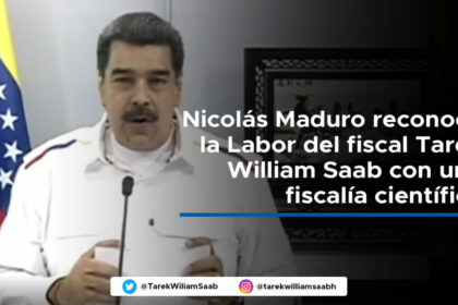 Tarek William Saab Nicolás Maduro