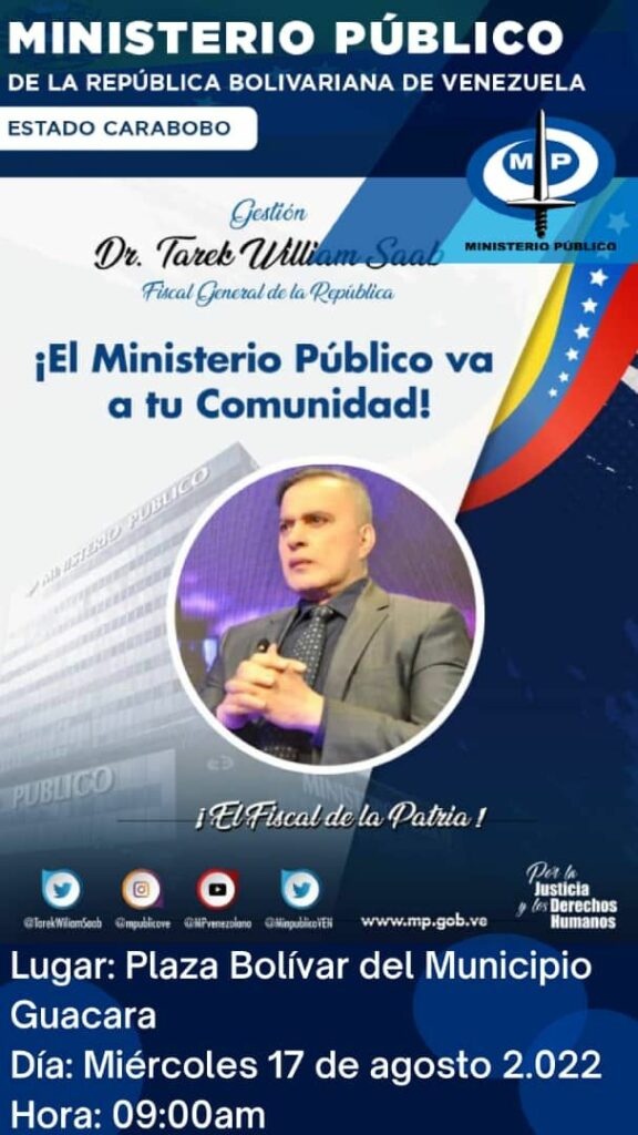 Ministerio Público va comunidad Carabobo 1